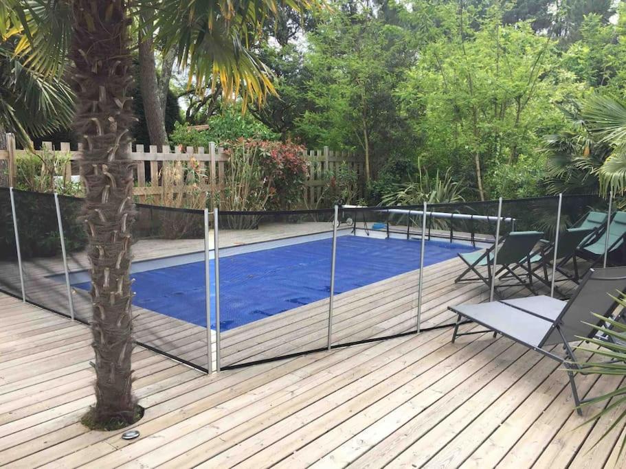 Villa Arcachon 12 Pers Avec Piscine Chauffee 1 Mai Au 30 Sept Exterior foto